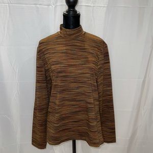 Rafael a mock neck top size L